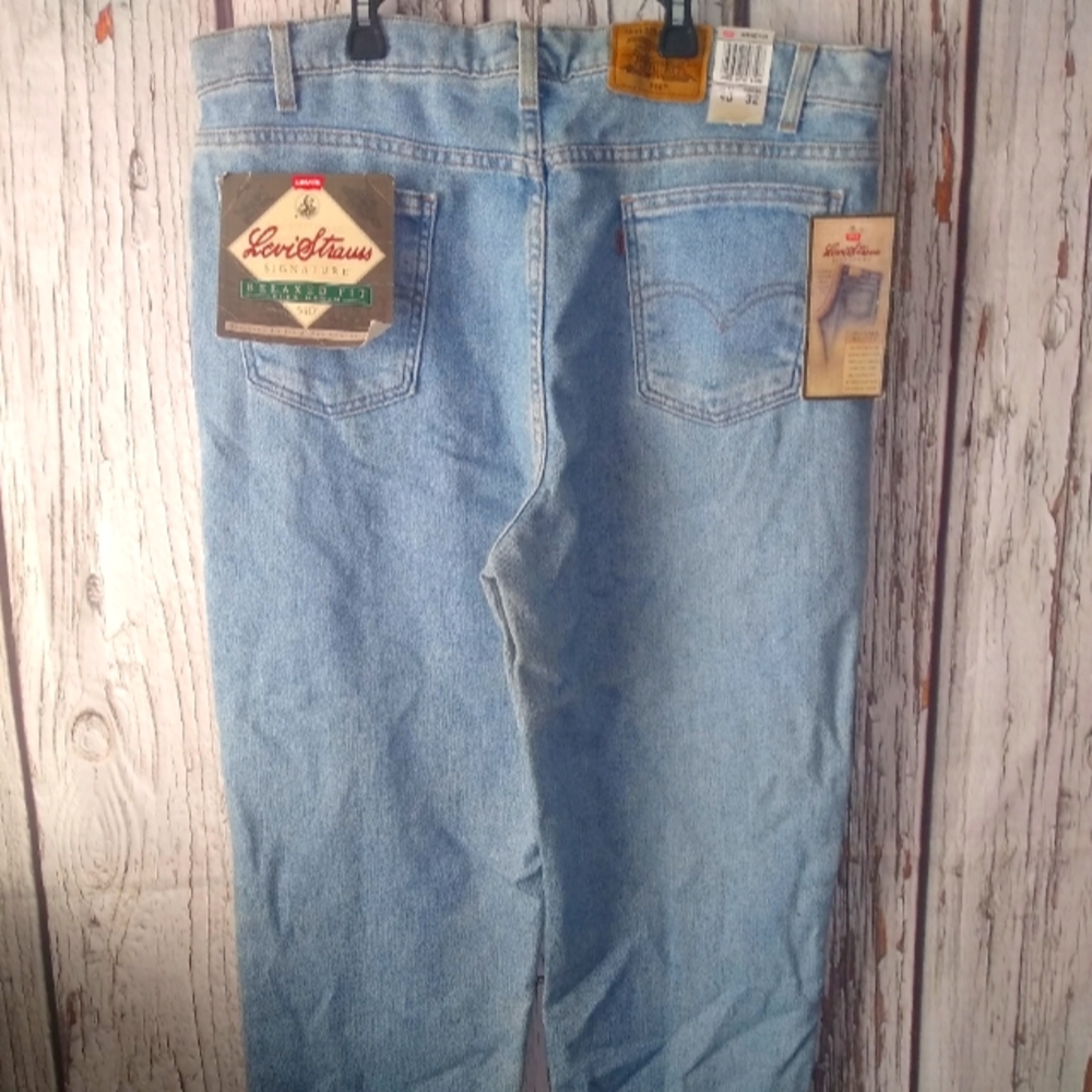 Levi's 540 Relaxed Fit Jeans VTG Made In The USA 40x32 Brown Tab